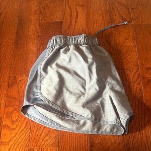 Gray/Blue Nike Athletic Shorts